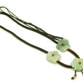 Jade Flowers Of Grace Pendant With Necklace1