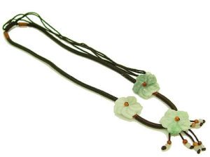 Jade Flowers Of Grace Pendant With Necklace1