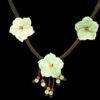 Jade Flowers Of Grace Pendant With Necklace3