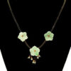 Jade Flowers Of Grace Pendant With Necklace5