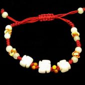 Jade Swastika Beads Bracelet1