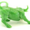 Jadeite Wall Street Bull Figurine4