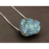 Labrodorite Rose Crystal Pendant1