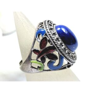 Lapis Lazuli Crystal Ring