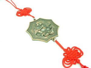 Laughing Buddha Amulet with Dragon for Protection1