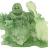 Laughing Buddha Feeding Good Fortune Dragon1