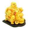Laughing Buddha On Dragon Chair For Good Fortune (L)3