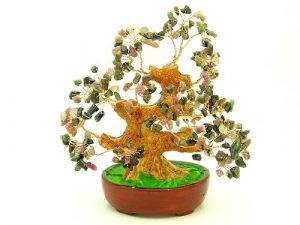 Mix Tourmaline Crystal Feng Shui Tree - Buy-FengShui.com