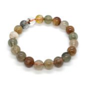 Mixed Rutilated Quartz Crystal Bracelet1