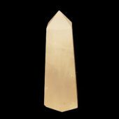 Natural Rose Quartz Faceted Crystal Point1