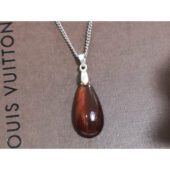 Orange Garnet Teardrop Pendant 橙石榴石1