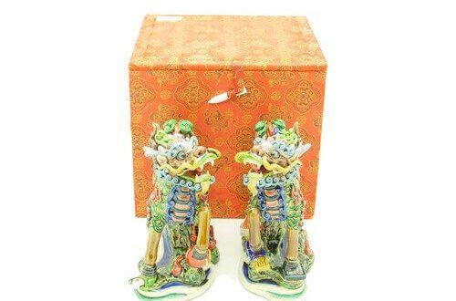 Porcelain Majestic Chi Lin For Good Luck1