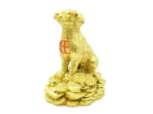 Prosperity Dog on Bed of Wealth1