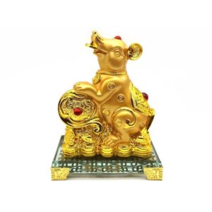 Prosperity Golden Rat with Ruyi1