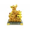 Prosperity Golden Rat with Stack of Gold Ingots - CNY Décor 20202