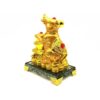 Prosperity Golden Rat with Stack of Gold Ingots - CNY Décor 20204