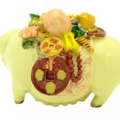 Prosperity Pig Carrying Treasures