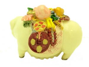 Prosperity Pig Carrying Treasures