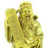 Rich Wealth God Holding Good Fortune Scroll (L)5
