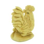 Rooster Biting On String Of Auspicious Coins1