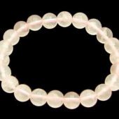 Rose Quartz Bracelet For Love Luck - 8mm1