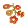 Success and Wealth 5 Amulet Coins Keychain3