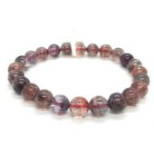 Top Grade Super Seven Gemstone Bracelet (7.5mm) 超7水晶1