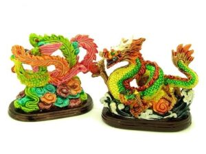 Vibrant Perfect Couple Dragon And Phoenix