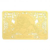 wealth pi yao gold talisman card