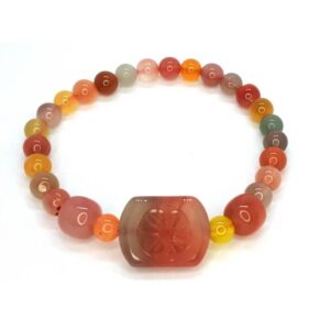 Yanyuan Candy Color Agate Bracelet1