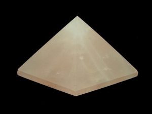 Feng Shui Rose Quartz Crystal Pyramid