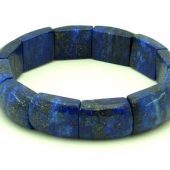 Lapis Lazuli Bangle Style Bracelet