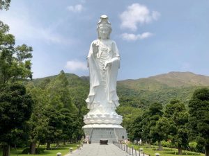 White Buddha Statue