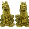 brass_pair_of_chi_lin_on_pakua_1
