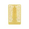 Wisdom Pagoda Gold Talisman Card