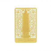 Wisdom Pagoda Gold Talisman Card