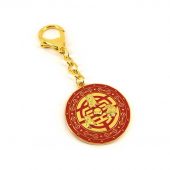 3 Celestials Protection Shield Amulet Keychain