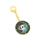 Anti Evil-Eye Amulet Feng Shui Keychain