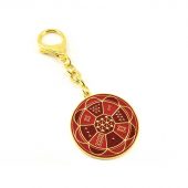 Sum-of-Ten Amulet Feng Shui Keychain