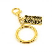 Tiger-Taming Amulet Feng Shui Keychain