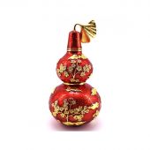 Feng Shui Wu Lou With Joyous Crane (Red)