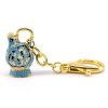 Teapot With Completion Horse Amulet Feng Shui Keychain