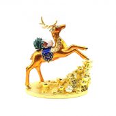 100 Blessings Energetic Deer for Wealth Luck and 100 kinds of Good Fortune