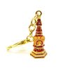 Manjushri Wisdom Stupa Amulet Keychain