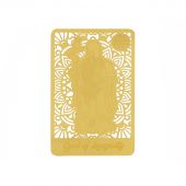 God Of Longevity Metal Gold Card