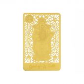 God Of Wealth Metal Gold Card