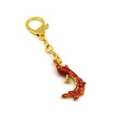 Rising Phoenix Amulet Keychain