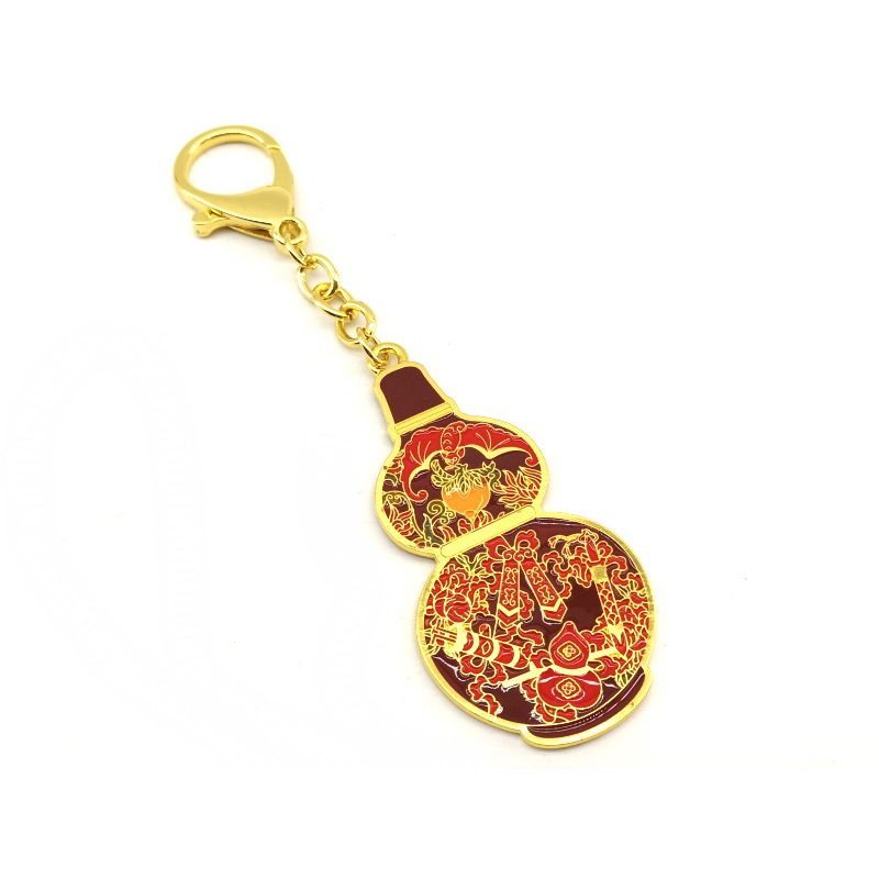 Abundance Wu Lou Feng Shui Amulet Keychain