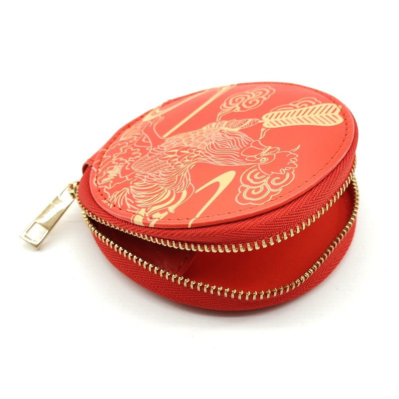 Rooster Coin Feng Shui Purse