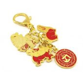 3 Harmony Animals Amulet Keychain